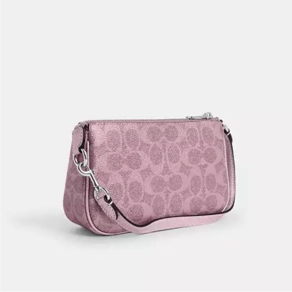 Coach Boxed Nolita 19 And Nolita Bag Charm Set CCK96 Pink/Rose Holiday - Picture 3 of 10